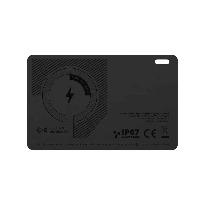WalletTag – Tracker Kaart voor je Portemonnee (Android & iPhone) - Xtorm NL
