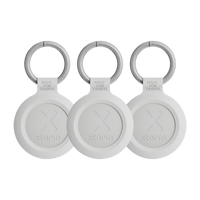 Thumbnail for Water - resistant TravelTag - 3 Pack - Ash White - Xtorm NL