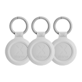Water-resistant TravelTag - 3 Pack - Wit