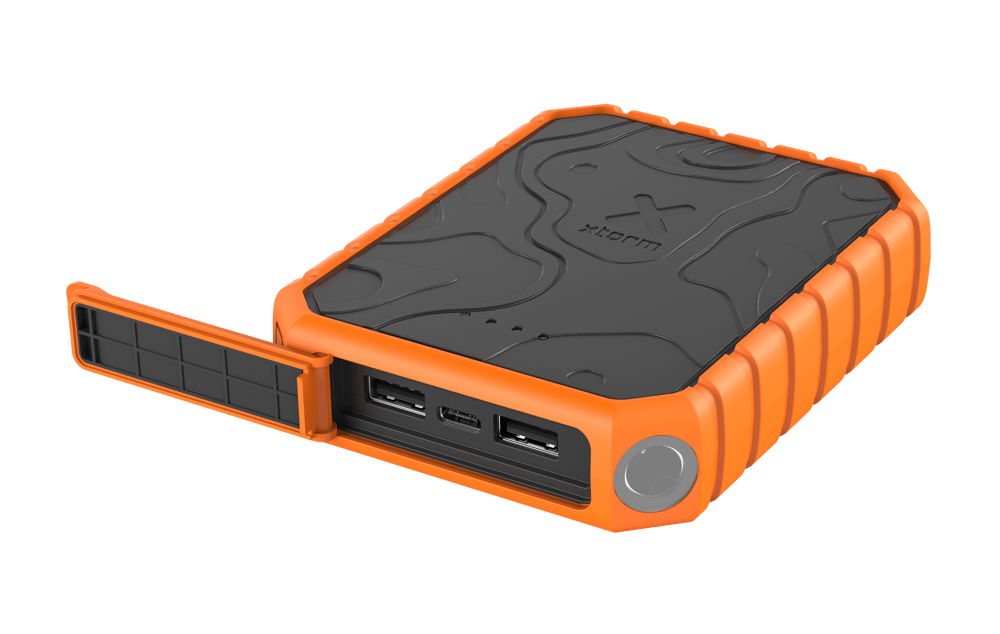 Xtreme Powerbank Rugged 20W - 10.000 mAh - Outdoor - Waterdicht met zaklamp - Quick Charge 3.0 - Xtorm NL