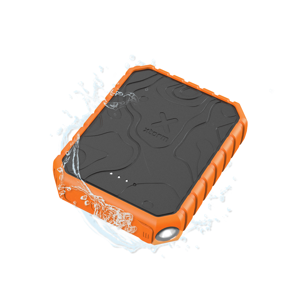 Xtreme Powerbank Rugged 20W - 10.000 mAh - Outdoor - Waterdicht met zaklamp - Quick Charge 3.0 - Xtorm NL