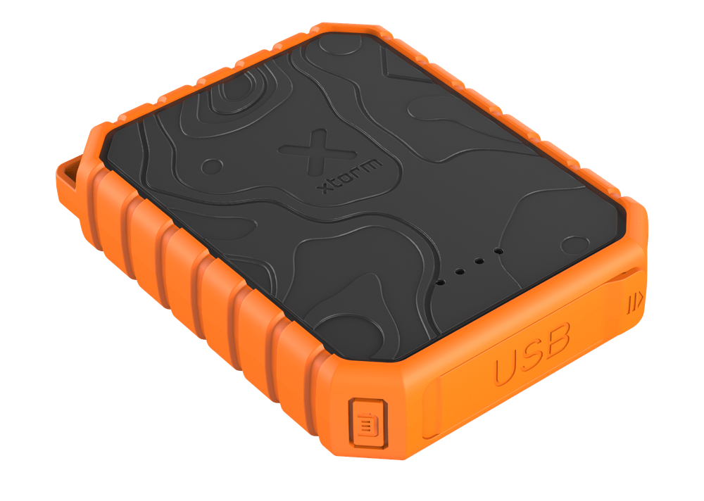 Xtreme Powerbank Rugged 20W - 10.000 mAh - Outdoor - Waterdicht met zaklamp - Quick Charge 3.0 - Xtorm NL