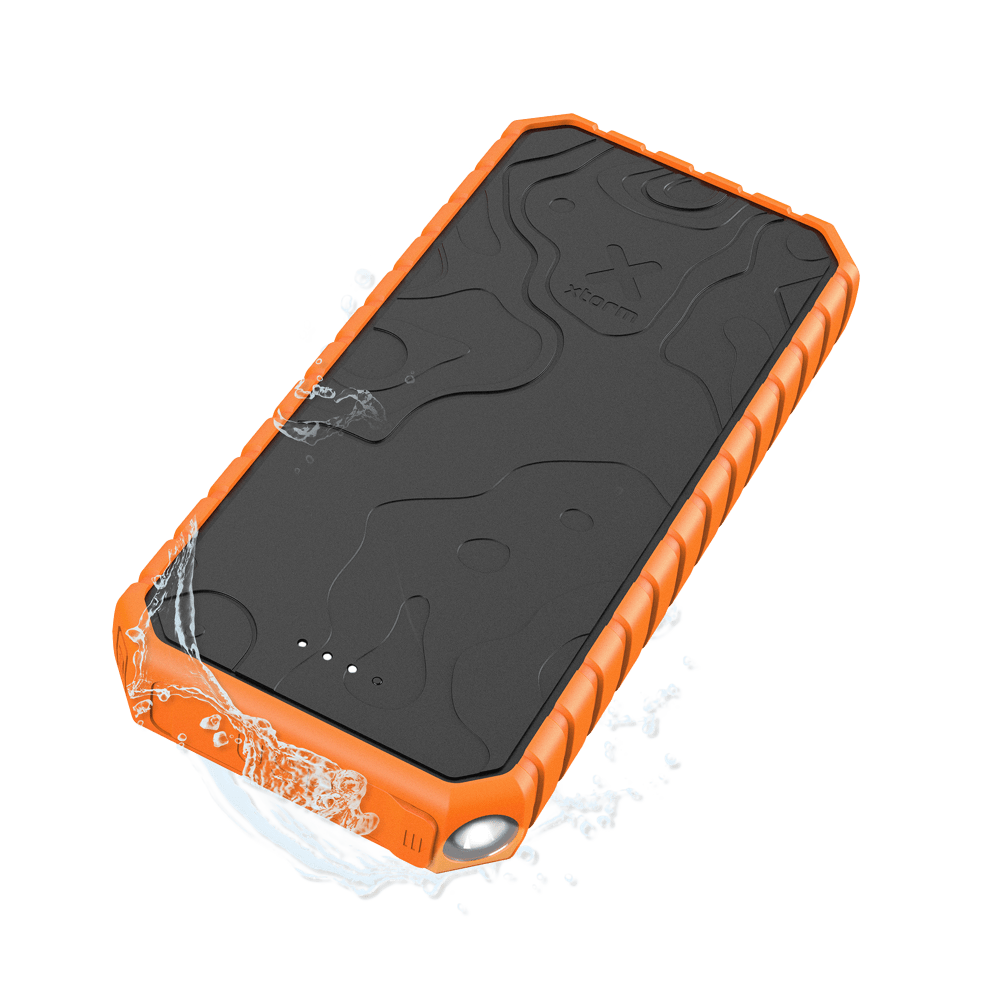 Xtreme Powerbank Rugged 35W - 20.000 mAh - Outdoor - Waterdicht met zaklamp - Quick Charge 3.0 - Xtorm NL
