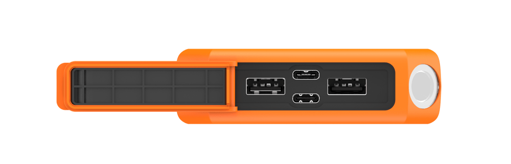 Xtreme Powerbank Rugged 35W - 20.000 mAh - Outdoor - Waterdicht met zaklamp - Quick Charge 3.0 - Xtorm NL
