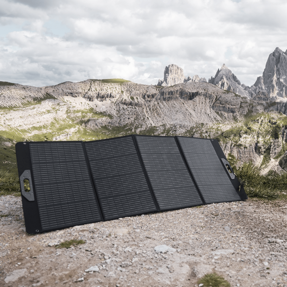 200 W draagbare zonnepaneelset voor 12 V batterij druppelopladen - IP65