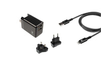 Thumbnail for Xtorm Xtorm XA012 Volt Reisstekker - EU/VK/VS naar 2xUSB + Xtorm USB naar Lightning kabel
