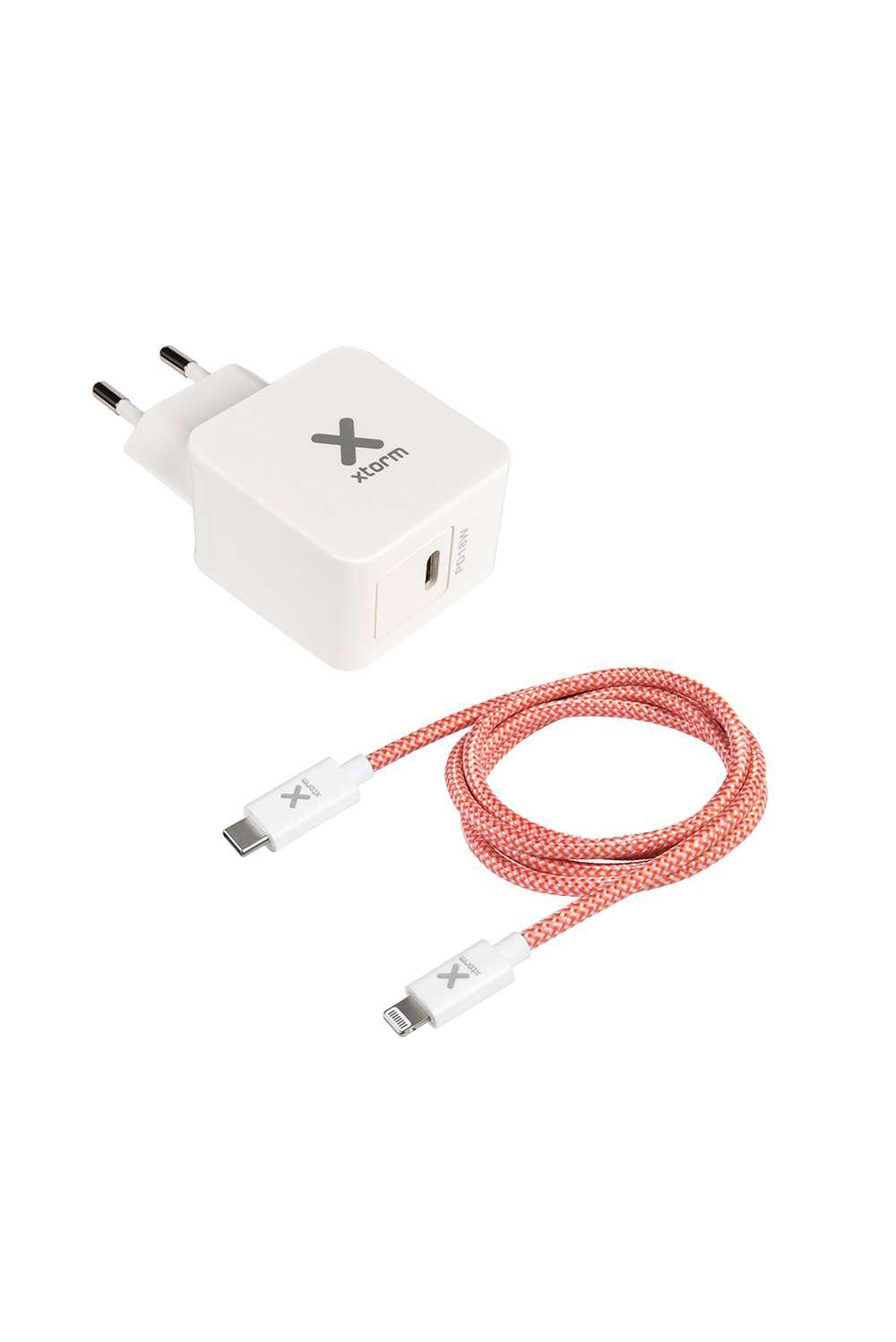 Xtorm Xtorm CX031 Original AC Adapter USB-C PD 18W + USB-C naar Lightning kabel